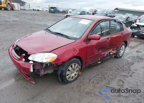 2003 Toyota Corolla Le from USA, damaged, VIN 2T1BR38E33C136925